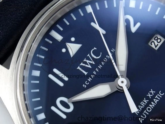 MIROTIME 0508 DailyWear Pilot Mark XX BLSF 1:1 Best Edition Blue Dial on Blue Leather Strap MIYOTA 7022
